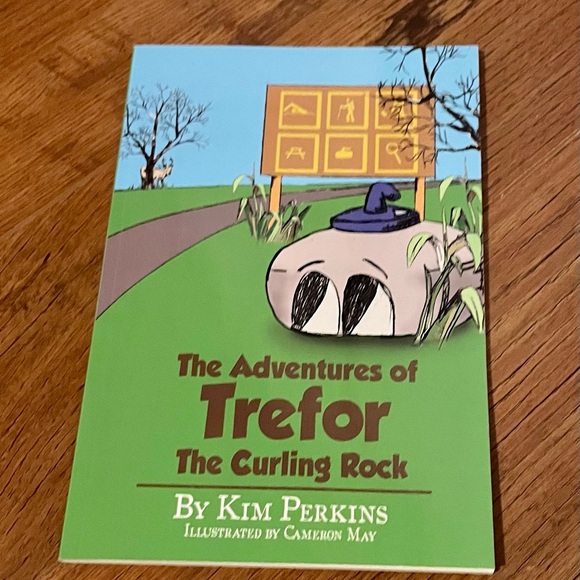 Kid’s Curling Fiction- The Adventures of Trefor the Curling Rock 🥌 Sports Book - Picture 1 of 5